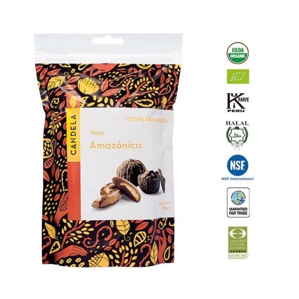 Castaña Amazónica Entera Orgánica - Candela Organic